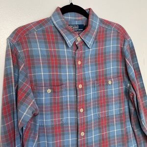 Polo Ralph Lauren Mens Heritage Flannel, Size M